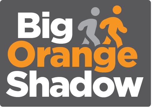 Big Orange Shadow Logo