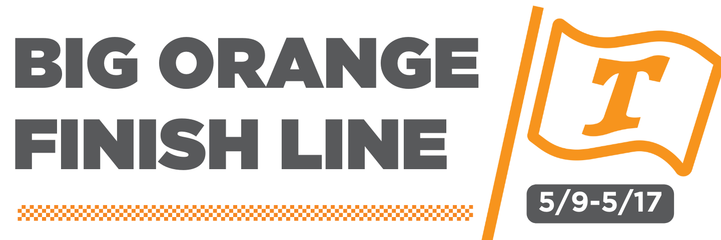 Big Orange Finish Line 5/9-5/17