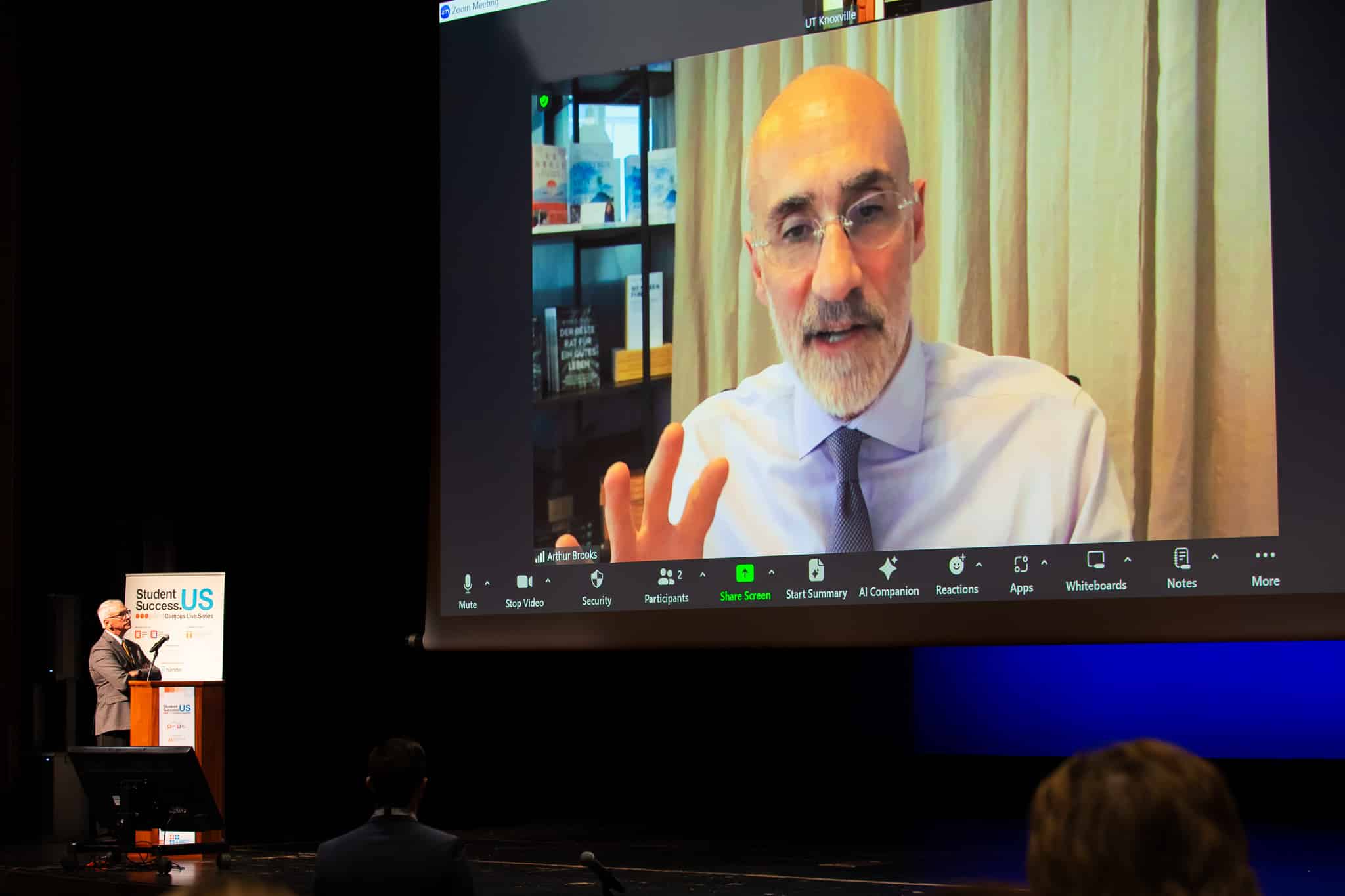 Author Arthur Brooks Talks Happiness on College Campuses